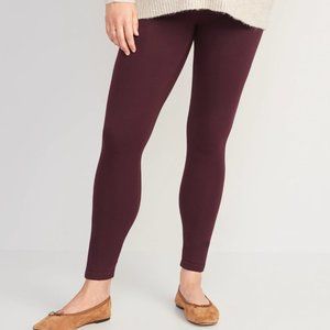 Old Navy Maternity Fleece Full Panel Leggings